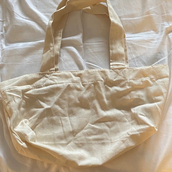 Valentino Garavani Beige Tote / dust bag with Red Logo - Picture 2 of 4